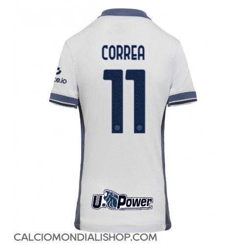 Maglie da calcio Inter Milan Joaquin Correa #11 Seconda Maglia Femminile 2024-25 Manica Corta